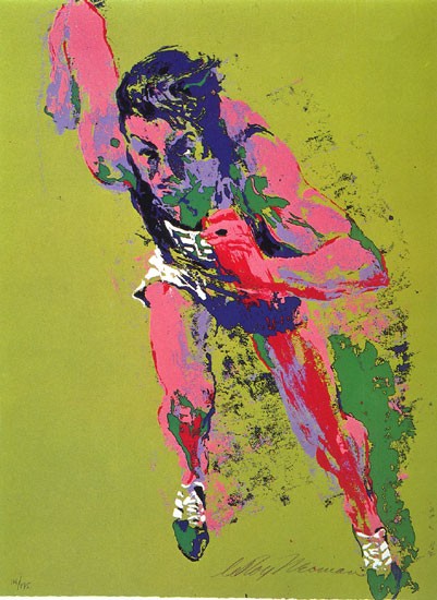 Leroy Neiman Olympic Runner